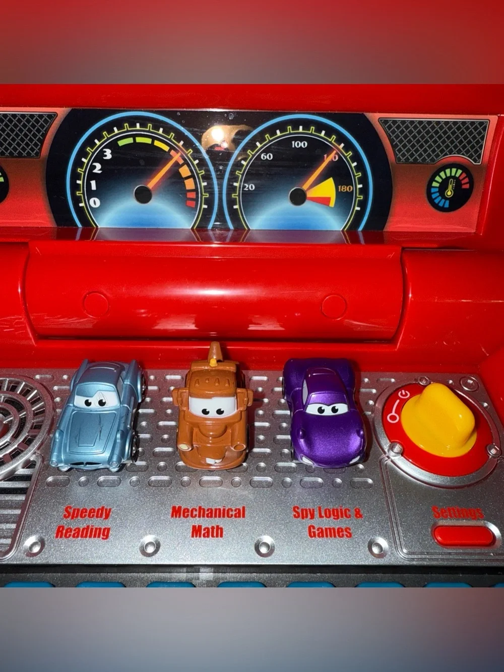 Disney Pixar Cars Lightning McQueen V-Tech Learning Laptop works great see video